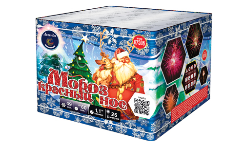  Батарея салютов Мороз Красный Нос  в Серове