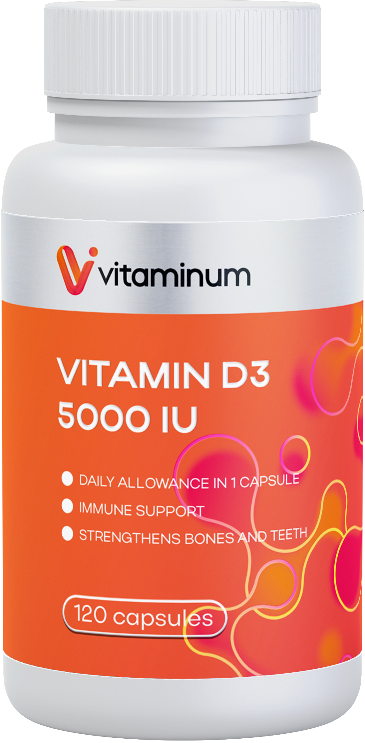  Vitaminum ВИТАМИН Д3 (5000 МЕ) 120 капсул 260 мг  в Серове